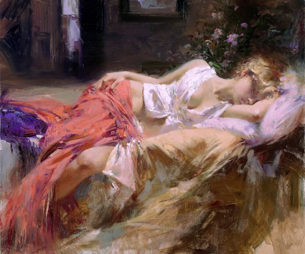 SOLD OUT Daydream by Artist Pino Daeni Artwork