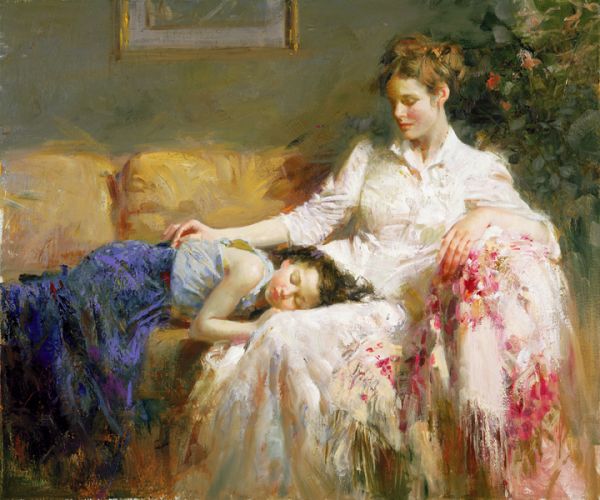 SOLD OUT Innocence by Artist Pino Daeni Artwork