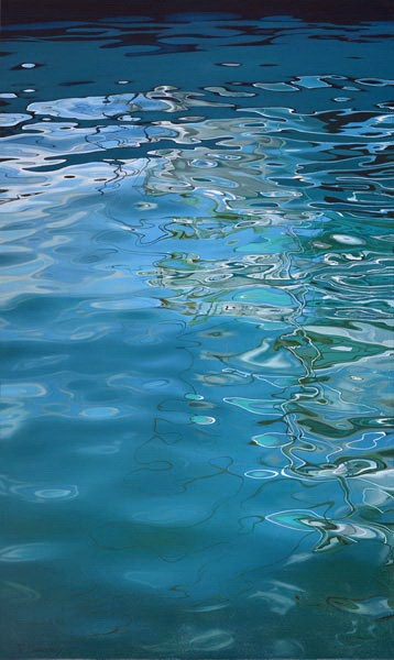 Tatyanna Klevenskiy Artwork - Water Dance 60 x 36